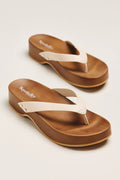 Seychelles Dreaming Out Loud Platform Thong Sandals
