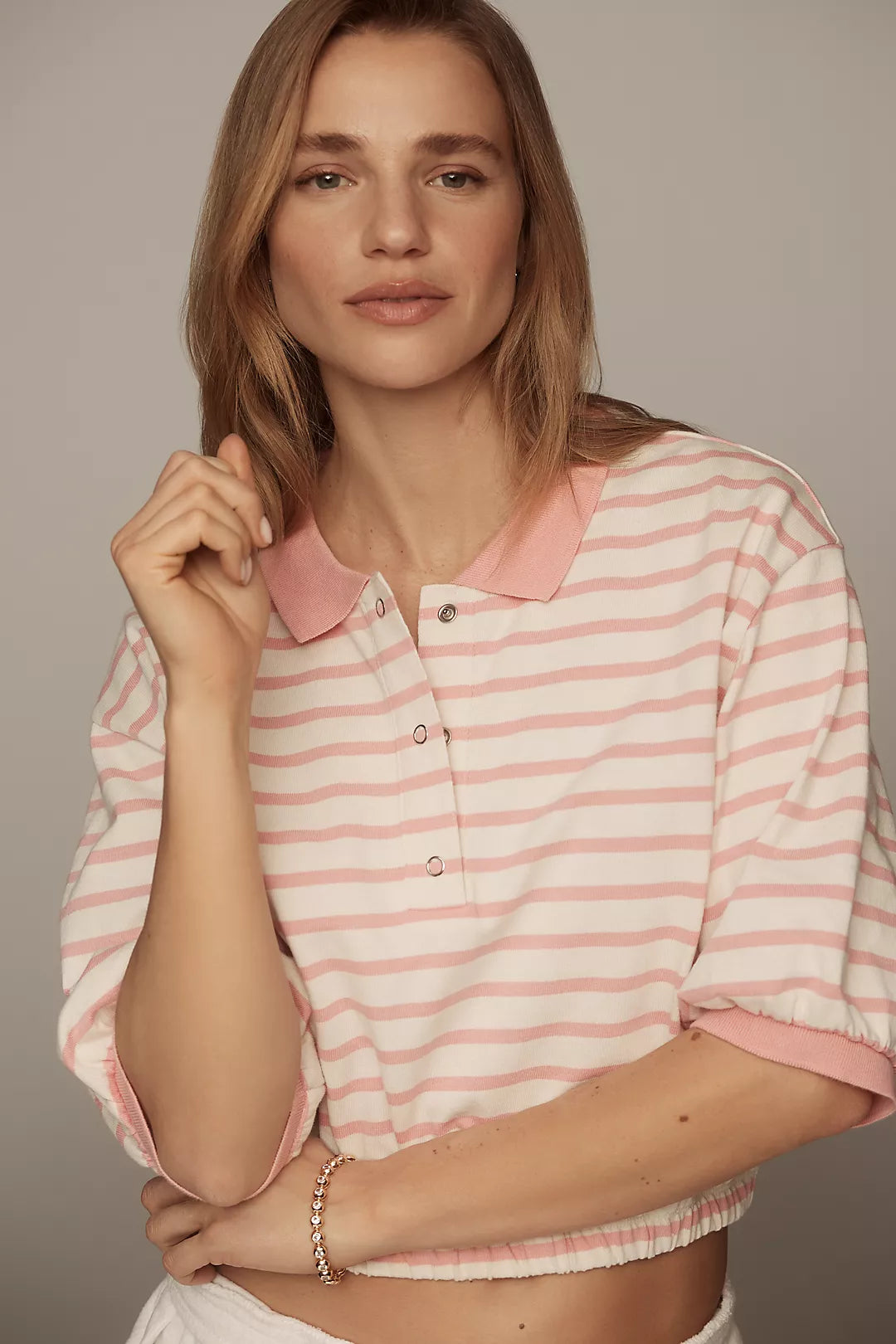 Daily Practice Short-Sleeve Polo Top