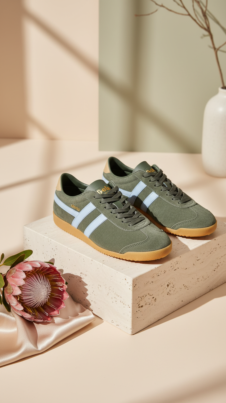 Gola Bullet Suede Trainer