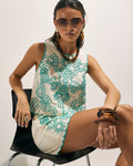 Embroidered Tank Top