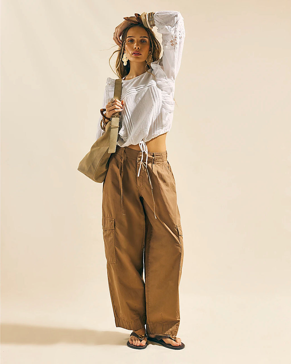 Long Sleeve Ruffle Blouse